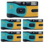 Fotofilm Pro Disposable Camera Single Use Film Ultramax 400 27 Exposure Flash Multipack - 5 pack