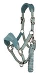 LeMieux Vogue Fleece Headcollar - Halter & Leadrope (Sage - Cob)