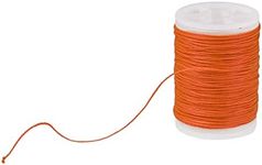 F Fityle Bow Strings Serving Thread, 120 Yards Archery Bowstring Serving, Durable Serving Thread Archery Maintenance Accessories for Various Bow - Orange