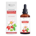 Essences Bulgaria Organic Rosehip Oil 3.4 Fl Oz | 100ml | 100% Natural Cold-Pressed Oil | Therapeutic Quality | Family Owned Farm | Massage Base Oil | Natural Moisturizer | Ideal Carrier Oil