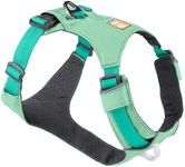 RUFFWEAR Hi & Light Dog Harness, No Pull Harness for Dogs Small, Medium Large & XL. Fully Adjustable Lightweight Harnesses with Aluminium Lead Attachment Portal & ID Bag, Sage Green (XS, 43-56cm)