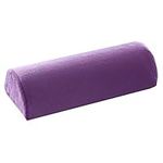 SKYZONAL Memory Foam Bolster Pillow for Neck Back Lumbar Spine Knee Pain Relief Pillow Support Multi-use (Purple)