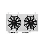 Mishimoto MMFS-3KGT-91 Aluminium Fan Shroud Kit Compatible With Mitsubishi 3000GT 1991-1999 Silver