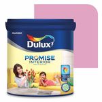 Dulux Promise Interior Emulsion Paint (1L, Valentine Pink) | Brighter & Longer-Lasting Colors | Rich Finish | Chroma Brite Technology | Anti-Chalk | Water-Based Acrylic Paint