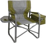 Coleman Directors XL Camp Chair with Cooler and Side Table, Folding Beach Chair, Portable Deck Chair for Tailgating, Camping & Outdoors