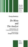 De Motu and the Analyst: A Modern Edition, with Introductions and Commentary: 41 (The New Synthese Historical Library, 41)