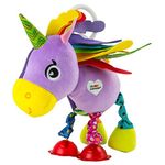 LAMAZE Тilly Twinklewings - Clip on Pram & Pushchair Newborn Baby Toy, Unicorn Toy, Sensory Toy for Babies Boys & Girls From 0 - 6 Months