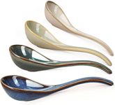 Artena Chinese Soup Spoons, Ceramic