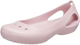 Crocs Women's Kadee Ballet Flats, Petal Pink, 8