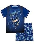 PJ MASKS Boys Catboy Short Pyjamas Blue Age 3 to 4 Years