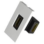 HDMI Angled Module 25mm x 50mm White Adapter faceplate SX7080WH