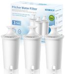 Water Filter Replacement for Brita®, NSF Certified Water Filter Pitchers Water Filter Cartridges for Brita® Classic 35557, Ob03, Mavea® 107007 and More, Pack of 3