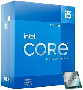 Intel Core i5-12600KF Desktop Processor 10 (6P+4E) Cores up to 4.9 GHz Unlocked LGA1700 600 Series Chipset 125W