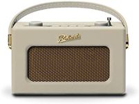 Roberts Rev-Uno Retro DAB+/FM Portable Radio with Bluetooth - Pastel Cream