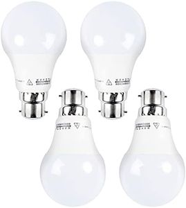 [4PCE] Handy Hardware Bulb 11W LED Light, Energy-Efficient Cool White Bayonet B22 Bulb for Your Home or Office