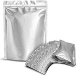 ProPremium 25 Mylar Bags 1 Gallon - Extra Thick 7.4 Mil - 10"x14" Airtight Vacuum Sealing Sealable Mylar Bags for Long Term Food Storage - Odor Free Heat Resistant - Light and Moisture Proof Fresh Saver Packs