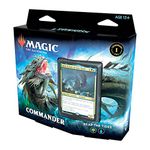 Magic: The Gathering Commander Legends – Reap The Tides | 100 Card Ready-to-Play Deck | 1 Foil Commander | Blue-Green