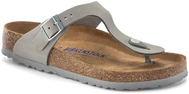 Birkenstock 1024127136 Gizeh SFB Dove Gray Nb R 36