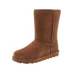 Bearpaw Women's Elle Short Winter Boot, Hickory II, 7 M US