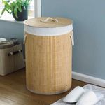 Bamboo Hamper With Lids