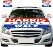 Kamala Harris Waltz 2024 Car Flags Car Hood Covers Harris Waltz Car Flags Harris Waltz Car Hood Covers Harris Waltz Side Mirror Covers Presidential Car Flags for Automobile Decoration 3