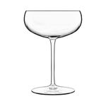 Luigi Bormioli - Talismano - Old Martini Crystal Glasses - Dishwasher Safe - Made in Italy - Set of 4, 300ml