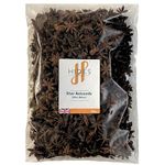 Hides Fine Foods - Star Aniseeds (Star Anise) 500g - GMO Free - Suitable for Vegetarians - Spice Staple -Southeast Asian Cuisine - Chinese Cooking - Vietnamese Cooking