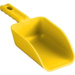 Vikan Remco 63006 Color-Coded Plastic Hand Scoop - BPA-Free Food-Safe Kitchen Utensils, Restaurant and Food Service Supplies, 16 oz, Yellow