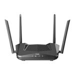 D-Link AX1500 Mesh Wi-Fi 6 Router - 802.11ax Router, Gigabit, Triple-core Processor, Dual Band, OFDMA, Voice Control with Google Assistant and Amazon Alexa (DIR-X1560)