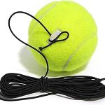JOYOTNA Tennis Trainer Rebound Ball Set Solo Training Rebound Ball Cricket Self Practice with String Self Training Equipment for Kids & Adult Re-Bound Balls Trainer for Indoor & Outdoor Play (1)