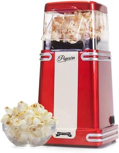 Gadgy Hot Air Popcorn Maker – Black