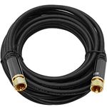 Seismic Audio - SA-DCAVC01-15 - 15 Foot Digital Audio Video Coaxial Cable - Premium Coax AV Cord - Pro Series OFC for Digital and HD Applications