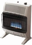 Mr. Heater Corporation Vent Free Flame Natural Gas Heater, 20k BTU, Blue