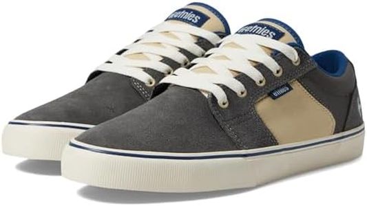 Etnies Barge LS Skate Shoe, Grey/Navy/Other, 10