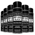 Cosmoline RP-342 Black Rust Preventive Spray (Military-Grade) 6-Cans