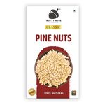 Notty Nuts -FOR A HEALTHY LIFE 100% Natural Pine Nuts 50gm | Pine Nuts without Shell | Chilgoza Giri | Chilgoja Seeds | Pine Seeds Jumbo Size | Pure Dry Fruits