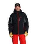 Spyder Men's Vertex Jacket Ski, Black, L