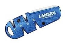 Lansky Sharpeners Unisex Outdoor QuadSharp Pocket Knife available in Blue - Medium