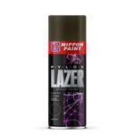 Nippon Paint Pylox 400ML Matt Black Spray Paint-Quick Drying & Low Odor Aerosol Paint for Wood Metal Plastic Glass-CFC-Free Multipurpose DIY Paint for Art Craft Furniture Home Decor Automotive