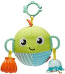 Fisher-Price Sensory Fun Fish, Plush Take-Along Baby Toy