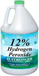 Nature's Freedom 12% Hydrogen Peroxide, Food Grade H2O2 and Purified Water Only, 3 Gallons Solution