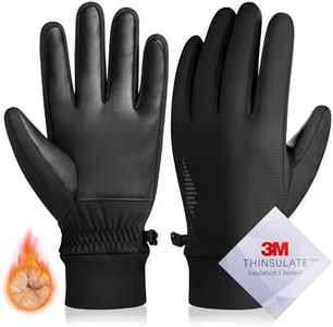 SIMARI Winter Gloves Women Men Touch Screen Waterproof Running Cycling Skiing