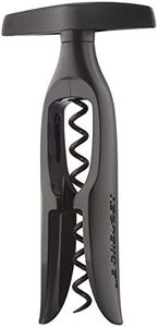 Le Creuset Sacacorchos de Mesa Extrae el tapón de la Botella de Vino, TM110 , Policarbonato, Negro Mate, 59993013407261