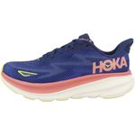 HOKA One One W Clifton 9 Women's Trainers, Evening Sky Coral, 7.5 UK