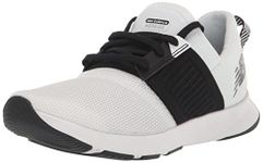 New Balance Women's DynaSoft Nergize V3 Cross Trainer, White/Black, 10 M US