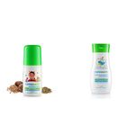 Mamaearth Easy Tummy Roll On for Digestion & Colic Relief with Hing & Fennel 40Ml & Deeply Nourishing wash for Babies (200 ml, 0-5 Yrs) Combo