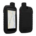 kwmobile Case Compatible with Garmin Montana 700i /750i - GPS Handset Navigation System Soft Silicone Skin Protective Cover - Black