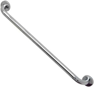 Grab Bar for Bathroom, Shower, or Toilet – Wall-Mounted, Rust-Resistant for Enhanced Safety and Support - 23.6 Length Straight Chrome