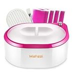 Paraffin Wax Machine - Paraffin Bath for Hand and Foot Spa & Arthritis Treatment - Quick Heating Paraffin Wax Warmer with Wax Refills (Pink)