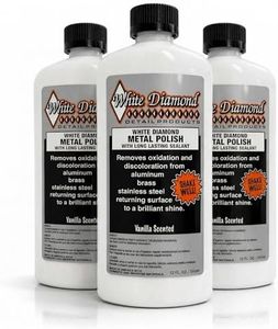 Schultz Laboratories Metal Polish - Perfect for Stainless Steel, Brass, Aluminum, Chrome, Gold, Silver - Multi-Purpose Cleaner, Sealant, Rust Remover/Preventer for Cars, Jewelry, Boats & More - 3 Pack